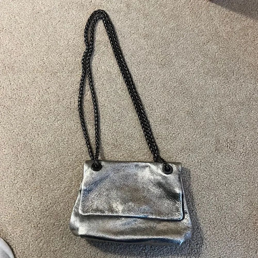 Small Silver Crossbody/shoulder Bag  